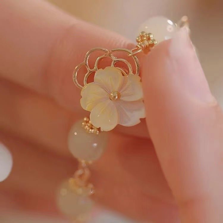 Icing On The Cake Hetian Jade Bracelet