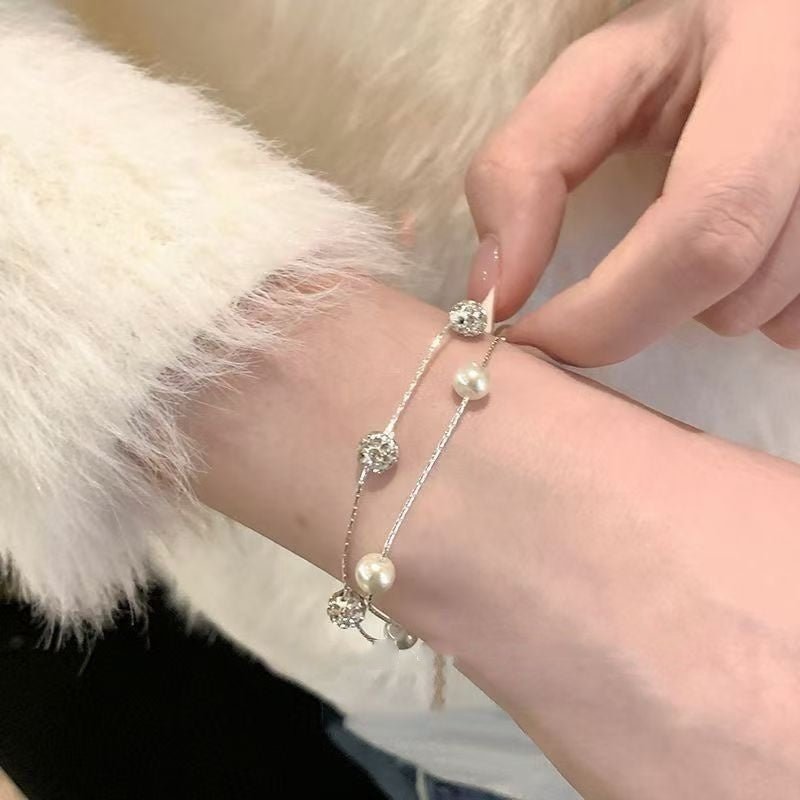 Starry Double-layer Twin Bracelet