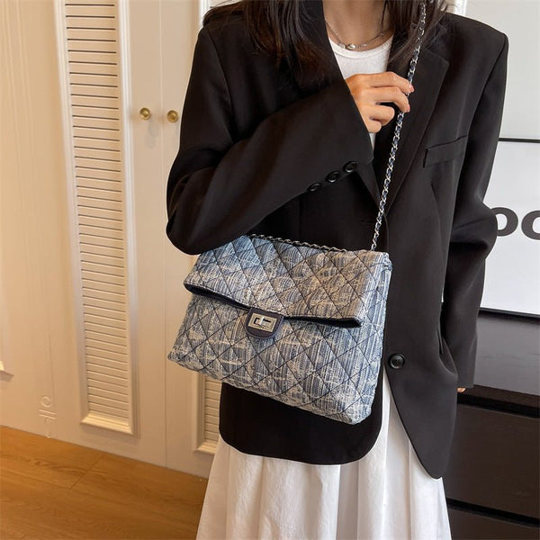 Distressed Style Women's Chain Bag