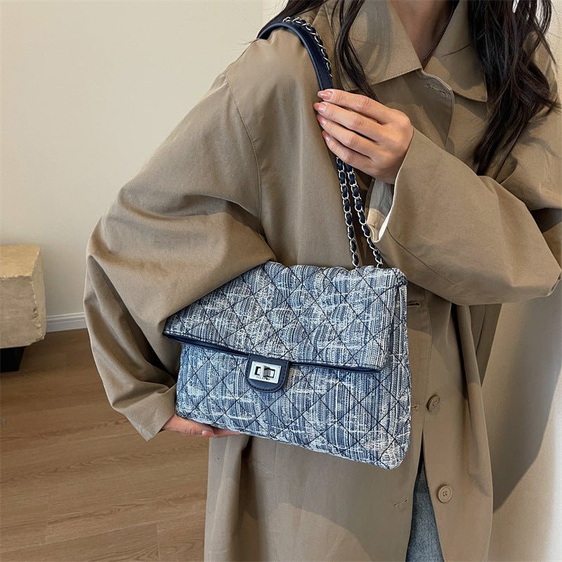 Distressed Style Women's Chain Bag